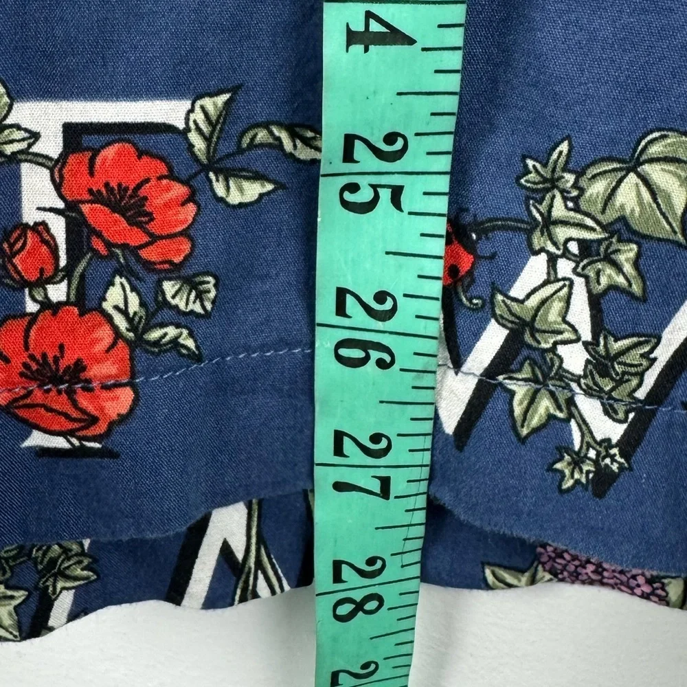 J.Crew‎ Men Hawaiian Floral Shirt Size Medium